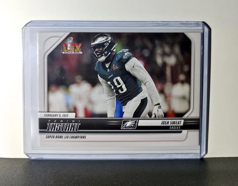 Josh Sweat 2024 Panini Super Bowl LIX Champions NFL #20 Football Card Eagles
