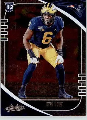 Josh Uche - 2020 Panini Absolute - #164 - Retail RC Football - Football Card Single