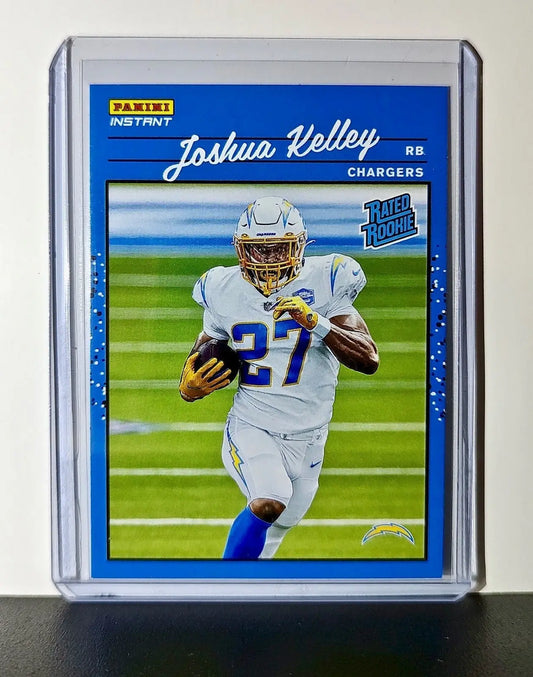 Joshua Kelley Rookie 2020 Panini NFL #34 Rated Rookie Card Los Angeles Chargers - Football Card Single