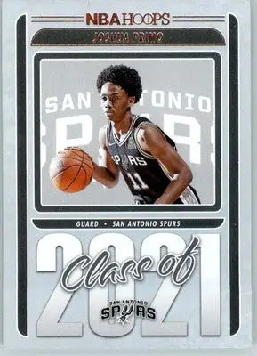 Joshua Primo - 2021-22 Hoops - #19 - Class of 2021 Basketball - Basketball Card Single