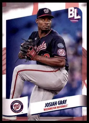 Josiah Gray 2024 Topps Big League #147 Washington Nationals - Baseball Card Single