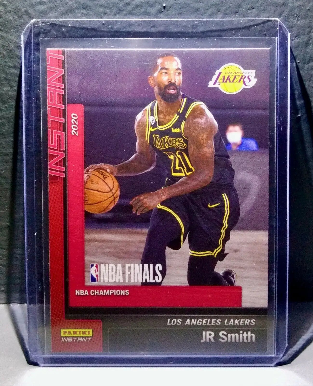 JR Smith 2020 Panini LA Lakers NBA Champions #18 Basketball Card - Basketball Card Single