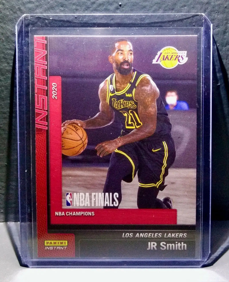 JR Smith 2020 Panini LA Lakers NBA Champions #18 Basketball Card - Basketball Card Single