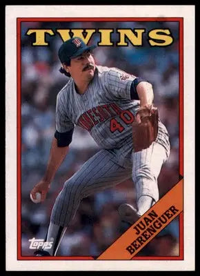 Juan Berenguer 1988 Topps #526 Minnesota Twins - Baseball Card Single