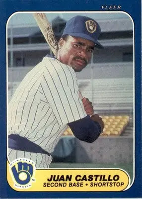 Juan Castillo - 1986 Fleer Update - #U-22 - Baseball - Baseball Card Single