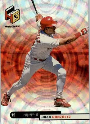 Juan Gonzalez - 1999 Upper Deck HoloGrFX - #56 - Baseball - Baseball Card Single