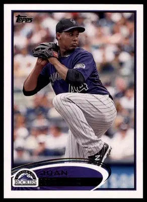 Juan Nicasio 2012 Topps #112 Colorado Rockies - Baseball Card Single