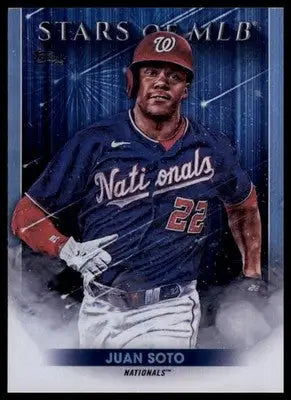 Juan Soto 2022 Topps Stars of MLB #SMLB-23 Washington Nationals - Baseball Card Single