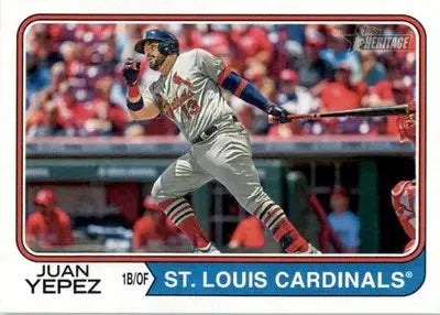Juan Yepez - 2023 Topps Heritage - #660 - Baseball - Baseball Card Single
