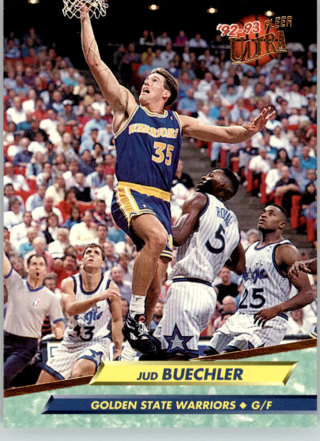 Jud Buechler - 1992-93 Ultra - #261 - Basketball - Basketball Card Single