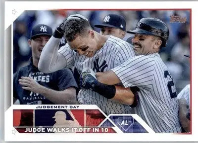 Judgement Day - 2023 Topps - #245 - Baseball - Baseball Card Single