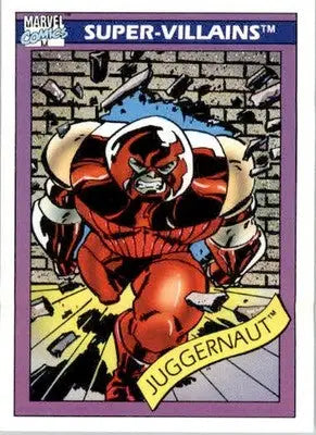 Juggernaut - 1990 Impel Marvel Universe - #55 - Non_sport - Non-Sports Card Single