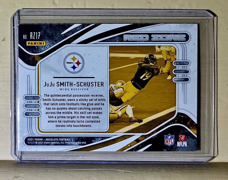 JuJu Smith-Schuster 2021 Panini NFL Absolute Red Zone #RZ17 Card - Football Card Single