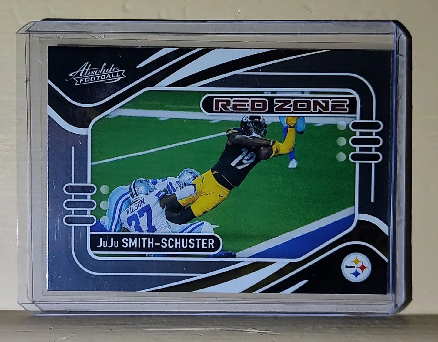 JuJu Smith-Schuster 2021 Panini NFL Absolute Red Zone #RZ17 Card - Football Card Single