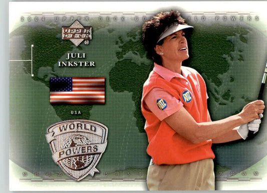 Juli Inkster - 2004 Upper Deck - #106 - Golf - Golf Card Single