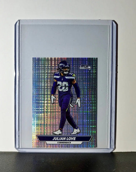 Julian Love 2024 Panini NFL Sticker #538 Foil Seattle Seahawks