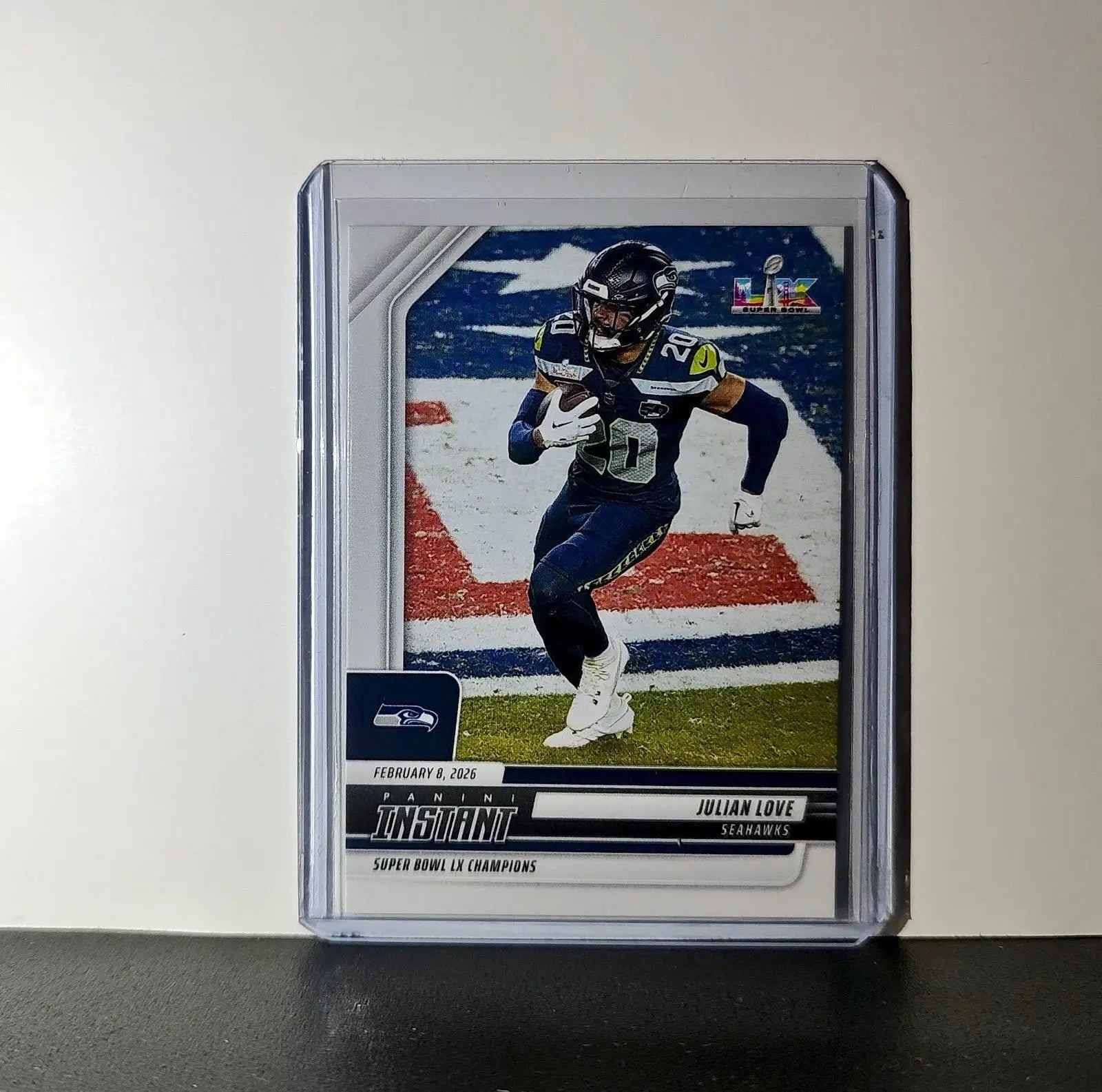 Julian Love 2026 Panini NFL Super Bowl LIX Champions #26 Card Seattle Seahawks - Football Card Single