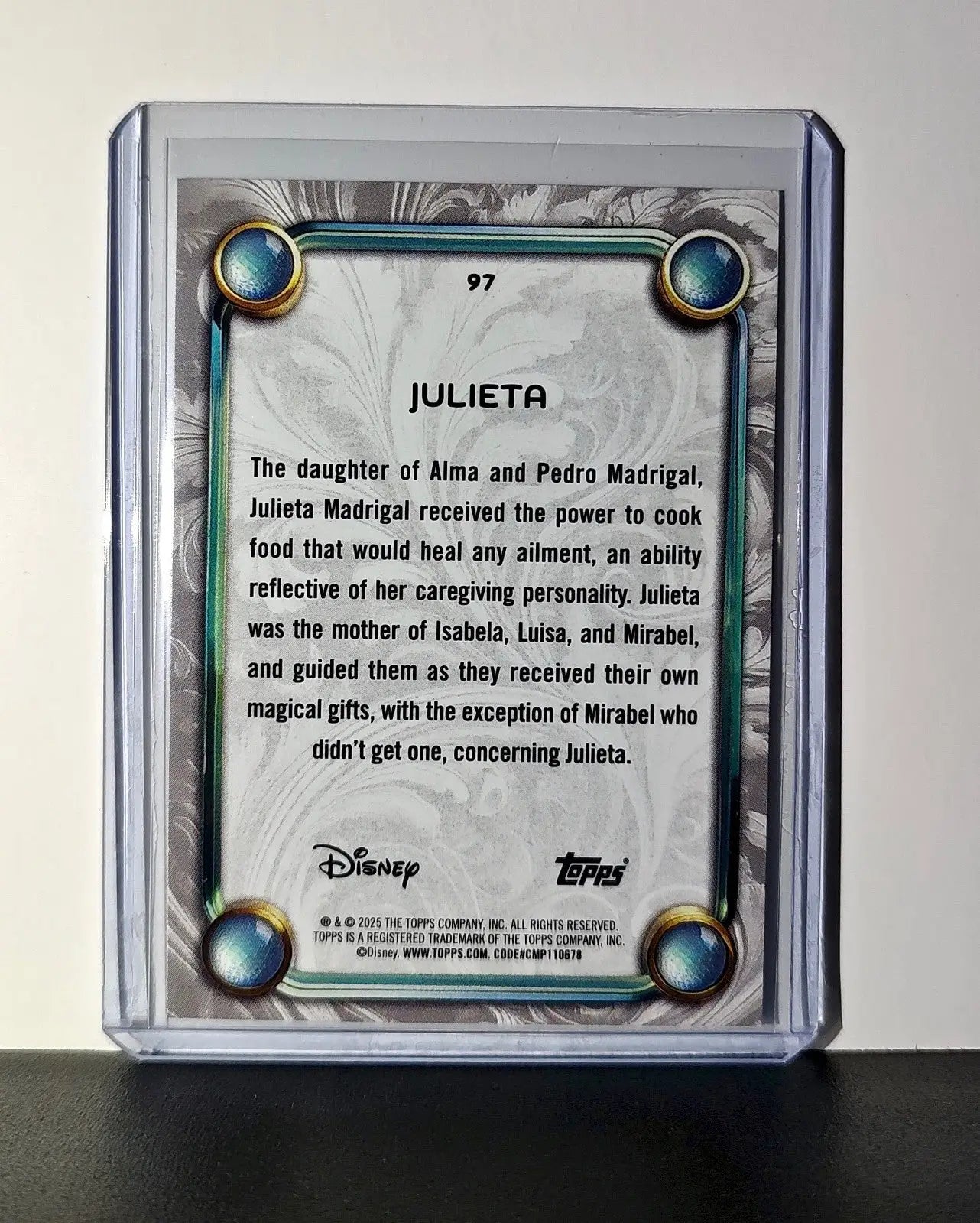 Julieta 2025 Topps Disney Wonder #97 Card Encanto - Non-Sports Card Single