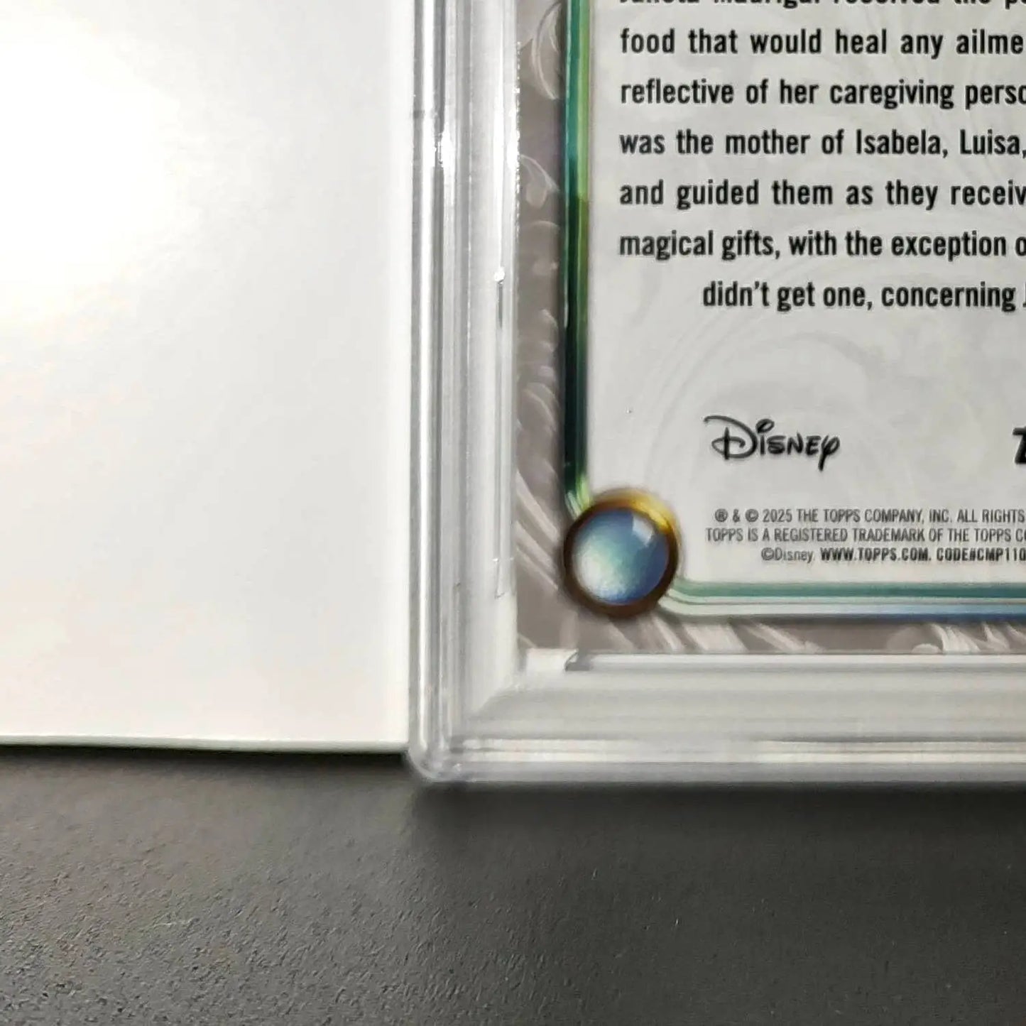 Julieta 2025 Topps Disney Wonder #97 Winter Variant Card Encanto PSA 9 - Non-Sports Card Single