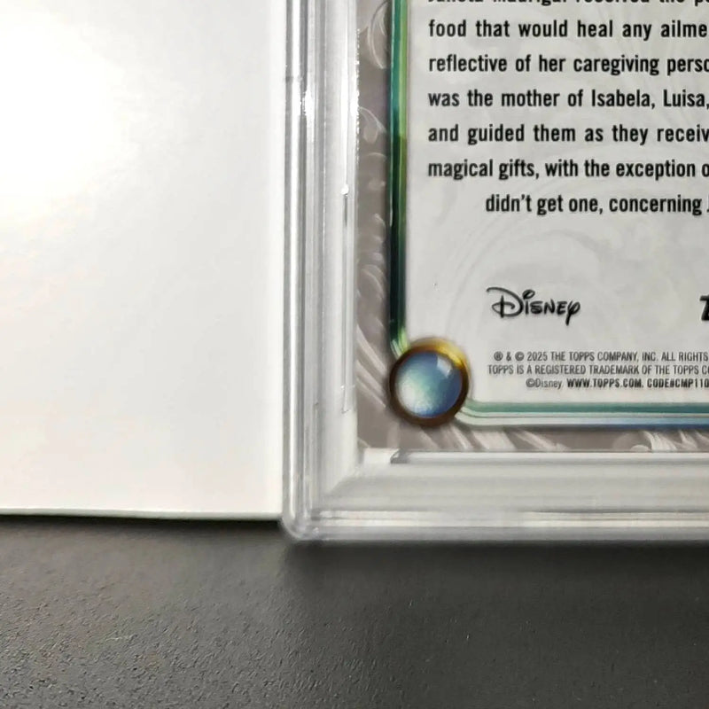 Julieta 2025 Topps Disney Wonder #97 Winter Variant Card Encanto PSA 9 - Non-Sports Card Single