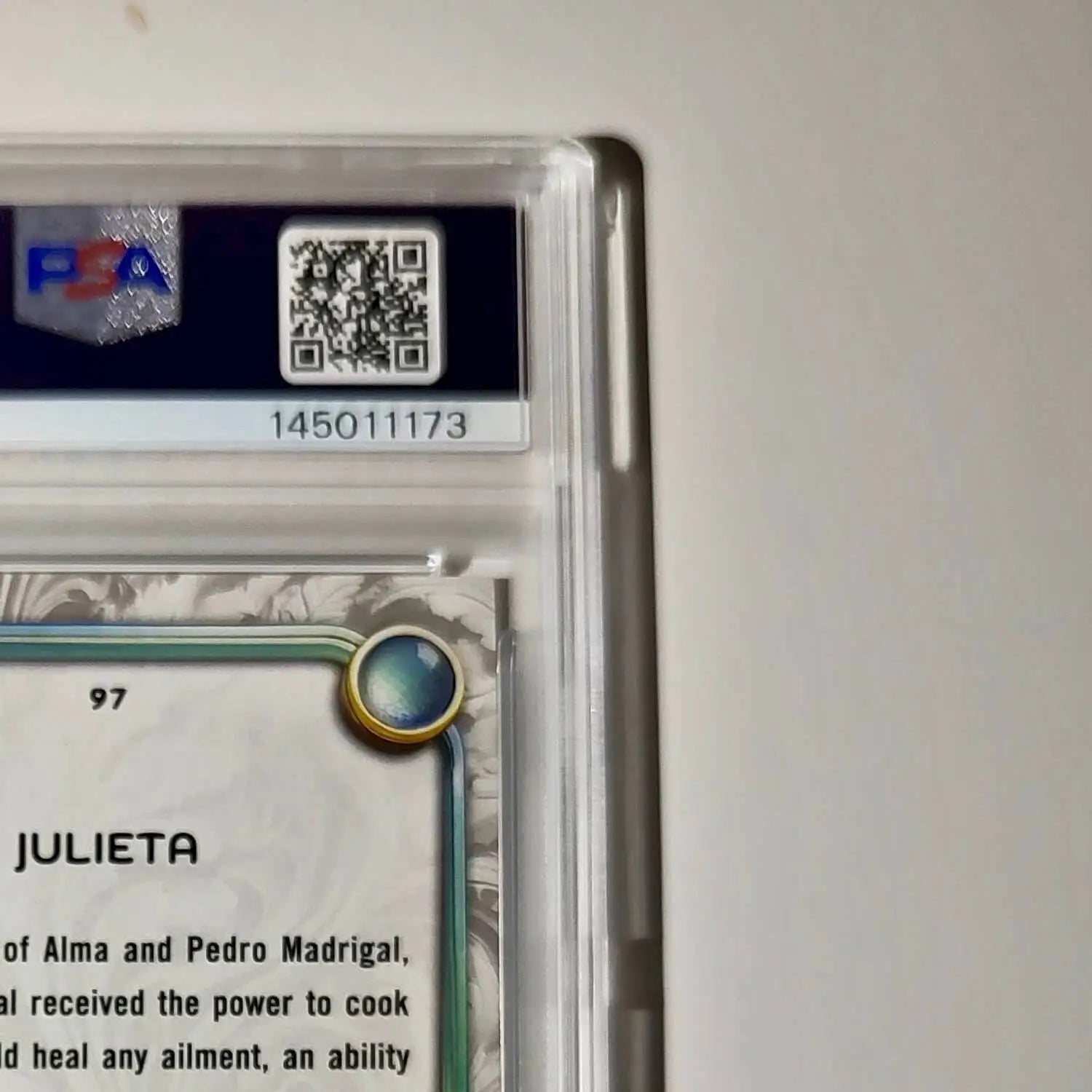 Julieta 2025 Topps Disney Wonder #97 Winter Variant Card Encanto PSA 9 - Non-Sports Card Single