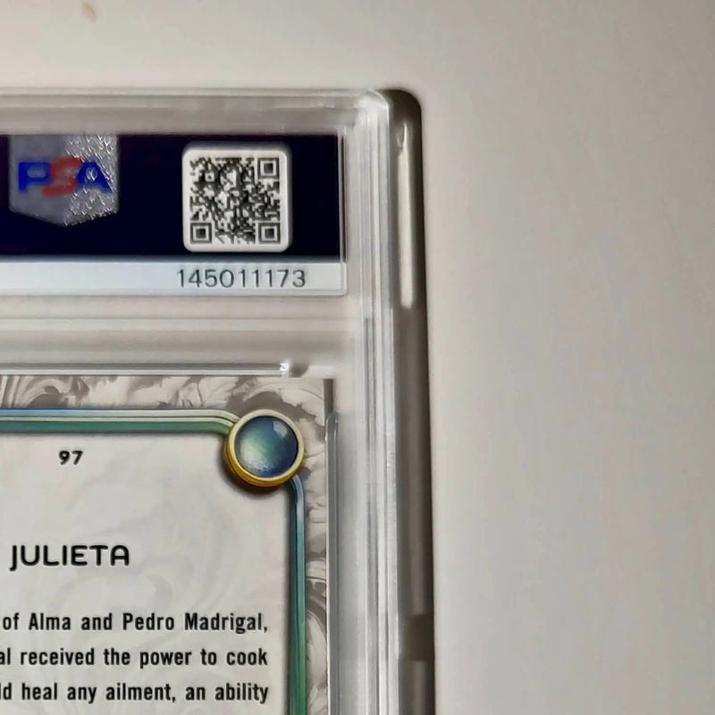 Julieta 2025 Topps Disney Wonder #97 Winter Variant Card Encanto PSA 9 - Non-Sports Card Single