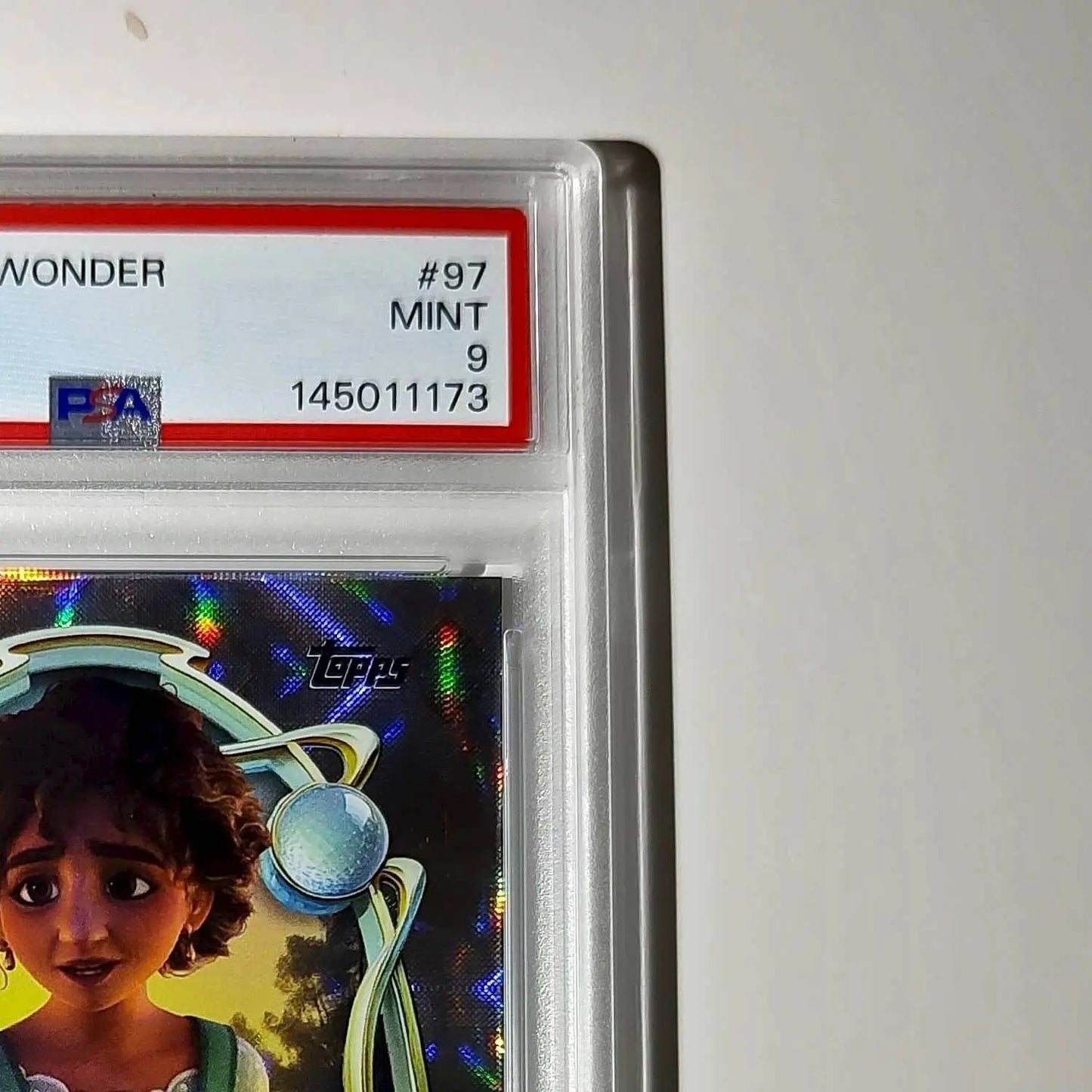 Julieta 2025 Topps Disney Wonder #97 Winter Variant Card Encanto PSA 9 - Non-Sports Card Single