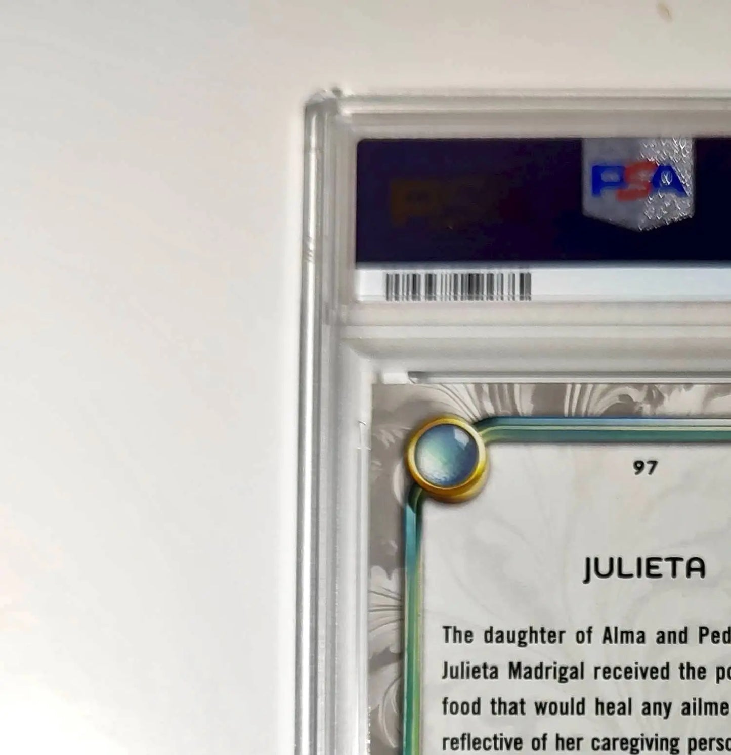 Julieta 2025 Topps Disney Wonder #97 Winter Variant Card Encanto PSA 9 - Non-Sports Card Single