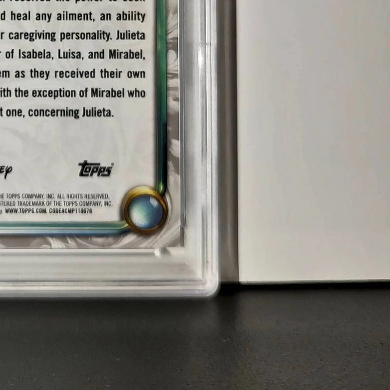 Julieta 2025 Topps Disney Wonder #97 Winter Variant Card Encanto PSA 9 - Non-Sports Card Single