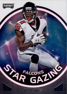 Julio Jones - 2018 Panini Playoff - #2 - Star Gazing Football - Football Card Single