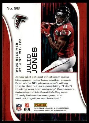 Julio Jones 2018 Panini Rookies & Stars #98 Atlanta Falcons - Football Card Single