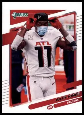 Julio Jones 2021 Donruss No Helmet #233b Atlanta Falcons - Football Card Single