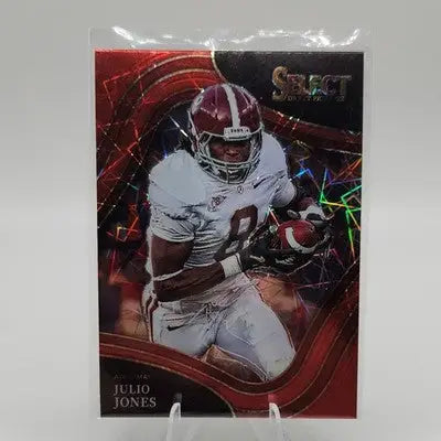 Julio Jones 2022 Panini Select Draft Picks Red Lazer #181 - Football Card Single
