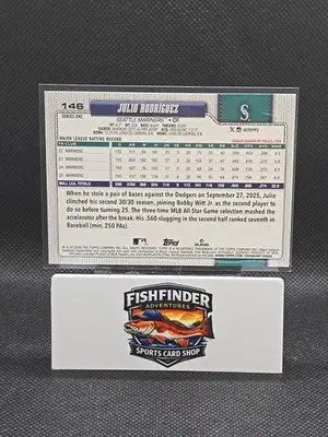 Julio Rodríguez 2026 Topps #146 Diamante Foil Seattle Mariners - Baseball Card Single