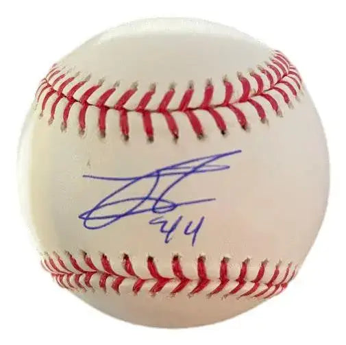 Julio Rodriguez Autographed Baseball Rawlings Baseball Fanatics COA