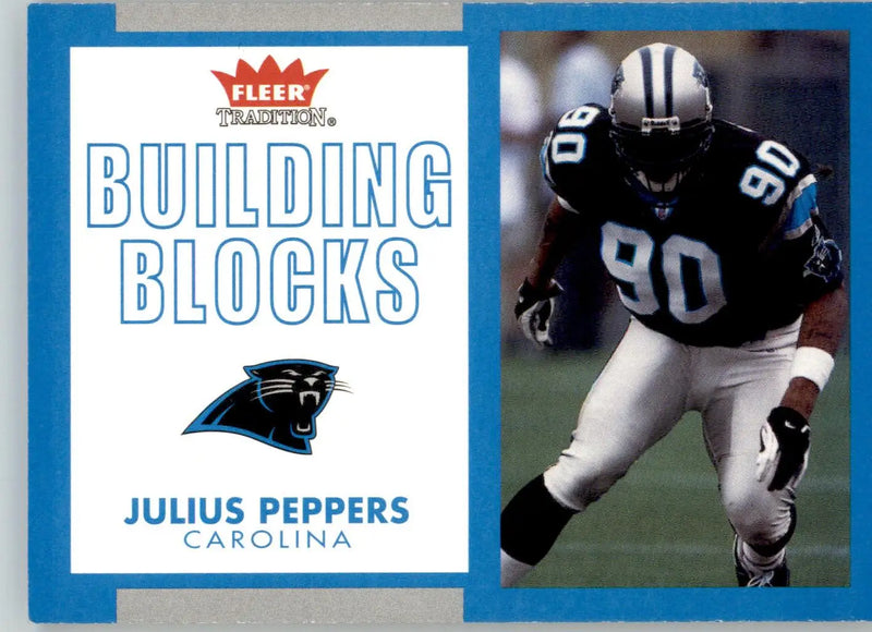 Julius Peppers - 2003 Fleer Tradition - #238 - Football - Football Card Single