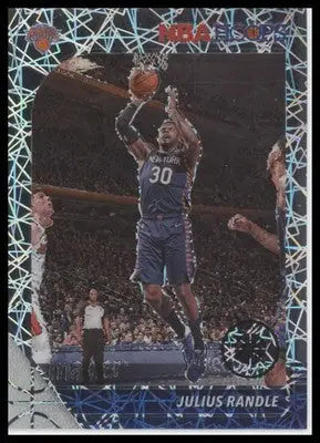 Julius Randle 2019-20 Hoops Premium Silver Laser #121 New York Knicks - Basketball Card Single
