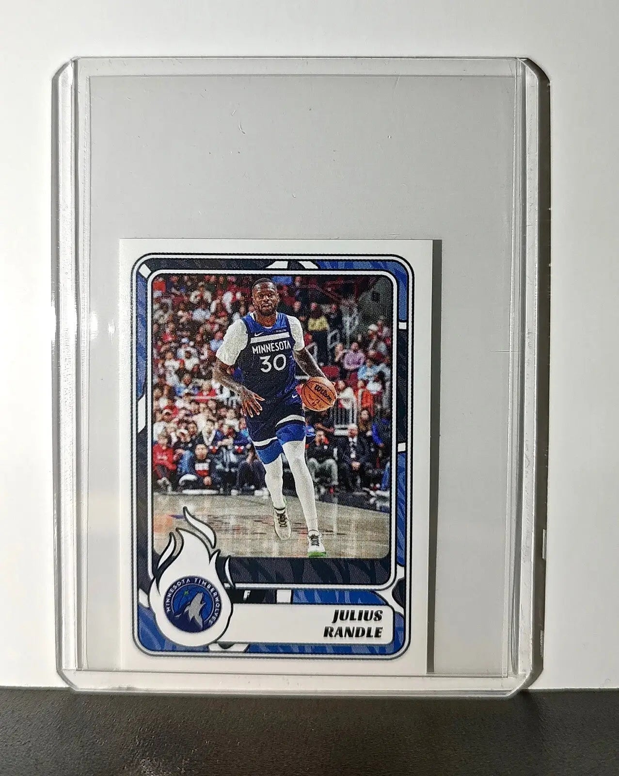 Julius Randle 2024-25 Panini NBA #386 Sticker Card Minnesota Timberwolves - Basketball Card Single