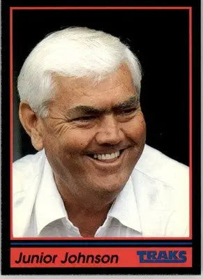 Junior Johnson - 1991 Traks - #78 - Racing - Racing Card Single