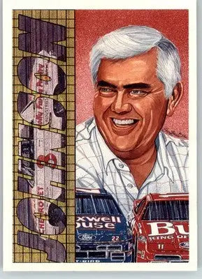 Junior Johnson - 1992 Maxx Red - #9 - Sam Bass Racing - Racing Card Single