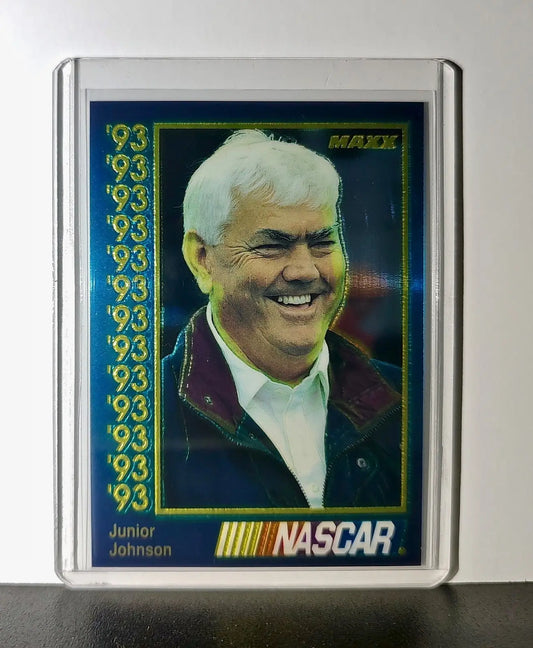 Junior Johnson 1993 Maxx Premier Plus Racing #89 NASCAR Card Junior Johnson - Racing Card Single