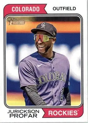 Jurickson Profar - 2023 Topps Heritage - #613 - Baseball - Baseball Card Single