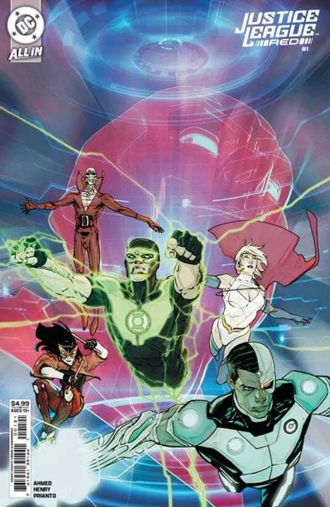 Justice League Red #1 (Of 6) Cover B Carmine Di Giandomenico Card Stock Variant - Back Issues