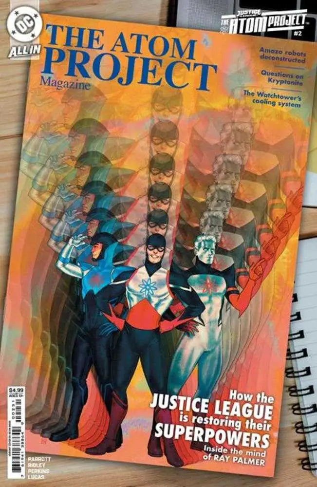 Justice League The Atom Project #2 (Of 6) Cover C Kevin Wada Card Stock Variant - Comic Book
