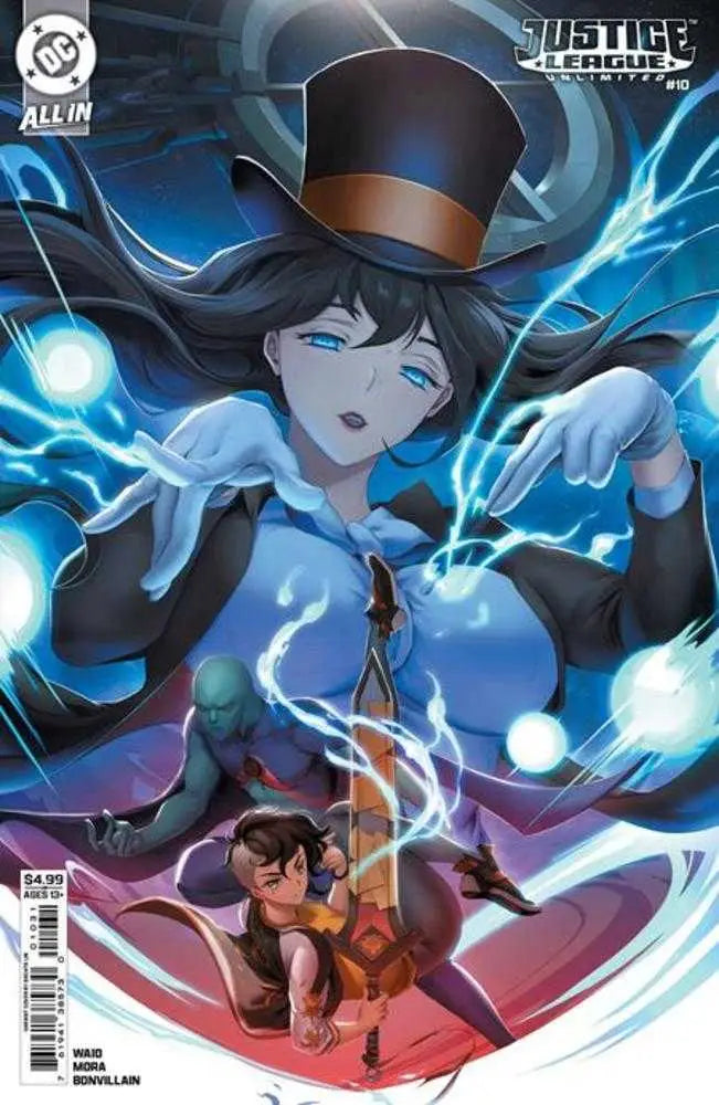 Justice League Unlimited #10 Cover C Rachta Lin Card Stock Variant - Comic Book