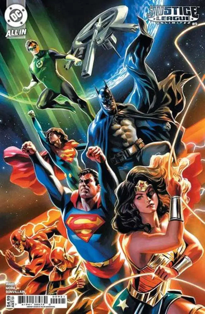 Justice League Unlimited #9 Cover B Felipe Massafera Card Stock Variant (We Are Yesterday) - Comic Book