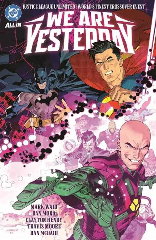 Justice League Unlimited Worlds Finest We Are Yesterday Hardcover - Comic Book