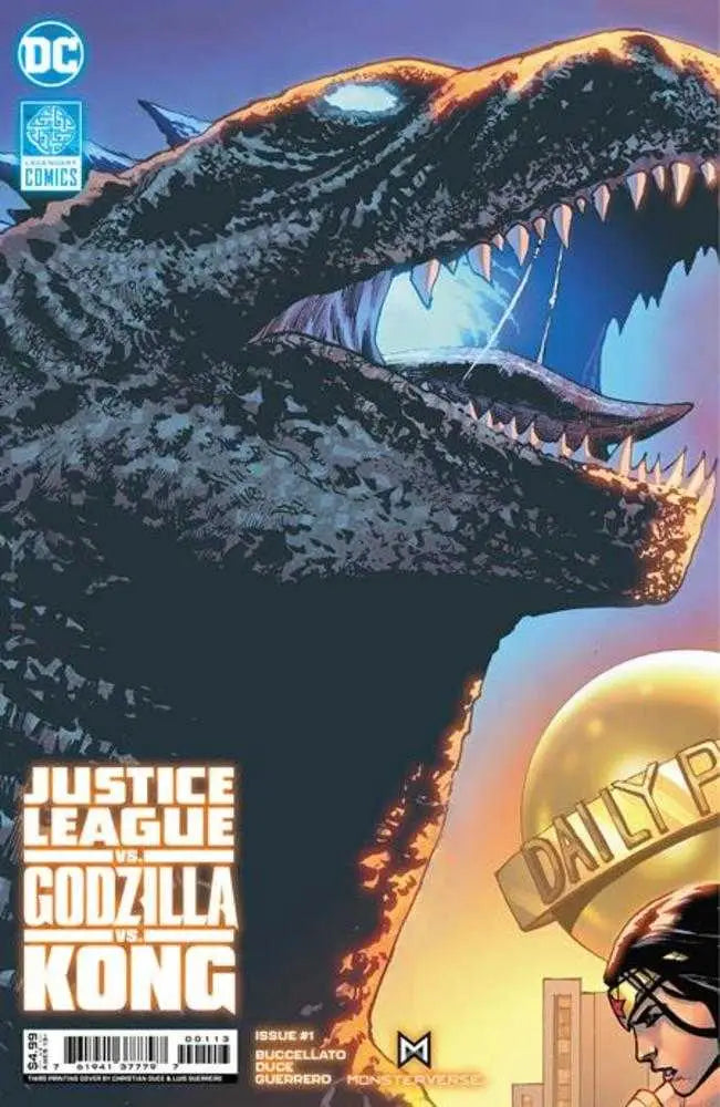 Justice League vs Godzilla vs Kong #1 Final Printing - Comic Book