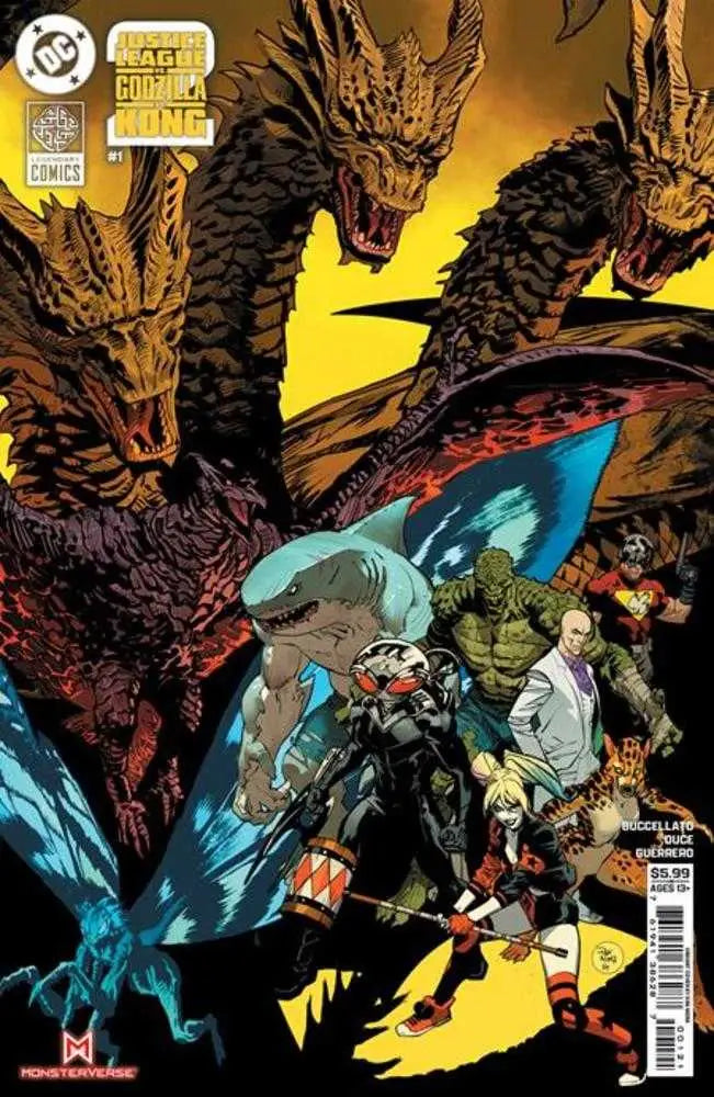 Justice League vs Godzilla vs Kong 2 #1 (Of 7) Cover B Dan Mora Card Stock Variant - Back Issues