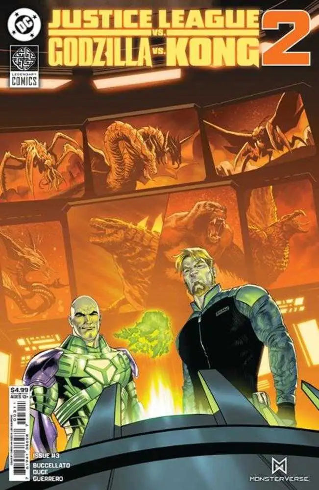 Justice League vs Godzilla vs Kong 2 #3 (Of 7) Cover A Christian Duce - Comic Book